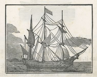 a ship with three masts