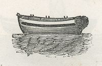 an empty rowboat