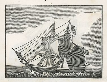 a ship with three sails