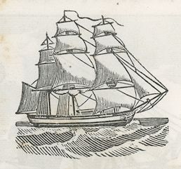 a ship with many sails