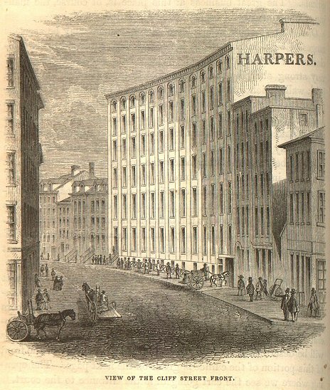 View of the Cliff Street Front