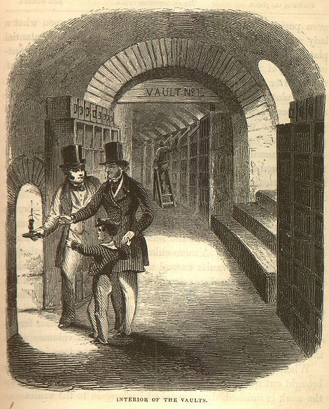 Interior of the Vaults.