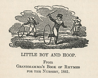 3 children with hoops