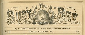 Busy Bee, 1868