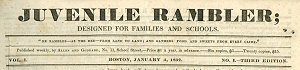 Juvenile Rambler, 4 Jan 1832