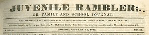 Juvenile Rambler, 11 Jan-26 Dec 1832