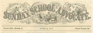 Sunday School Advocate, 1855
