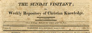 Sunday Visitant, 1818
