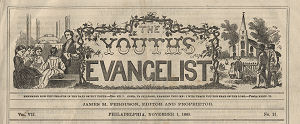 Youth’s Evangelist, 1865