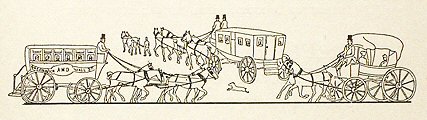 drawing of carriages