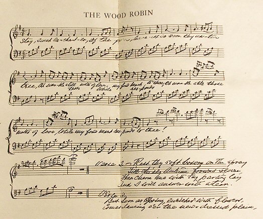 music for The Wood Robin