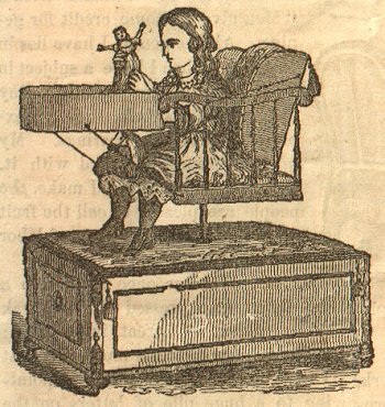 girl with doll in the baby-tender