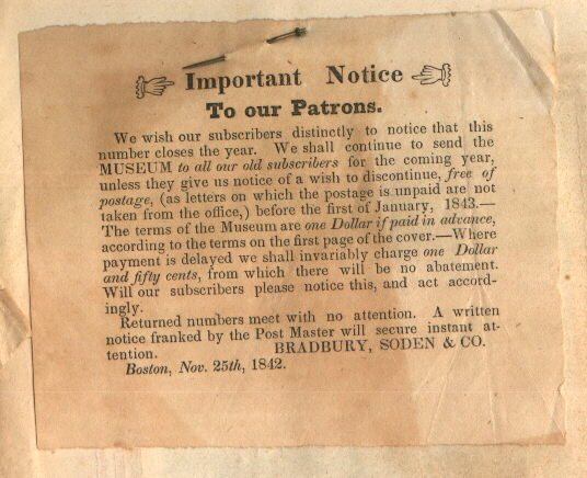 resubscribe notice