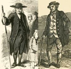 a man from the early 1800s and Peter Parley