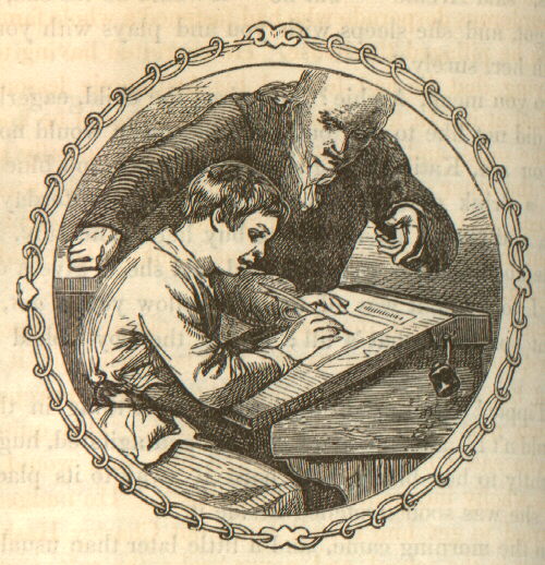 a boy and his teacher