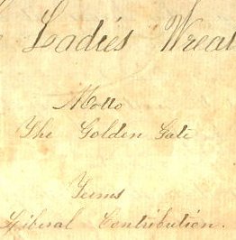 part of the title page