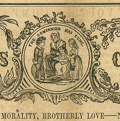 1840 banner for Youth's Companion