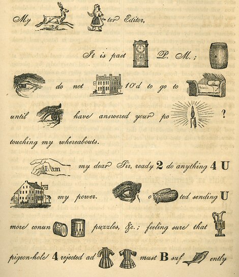 first page of the rebus
