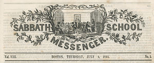 Sabbath School Messenger, 1844