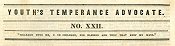 Youth’s Temperance Advocate, 1841