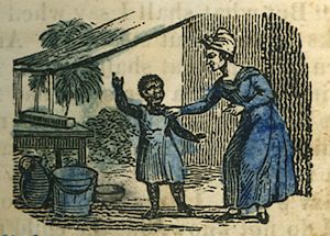 a white woman accosts a black girl
